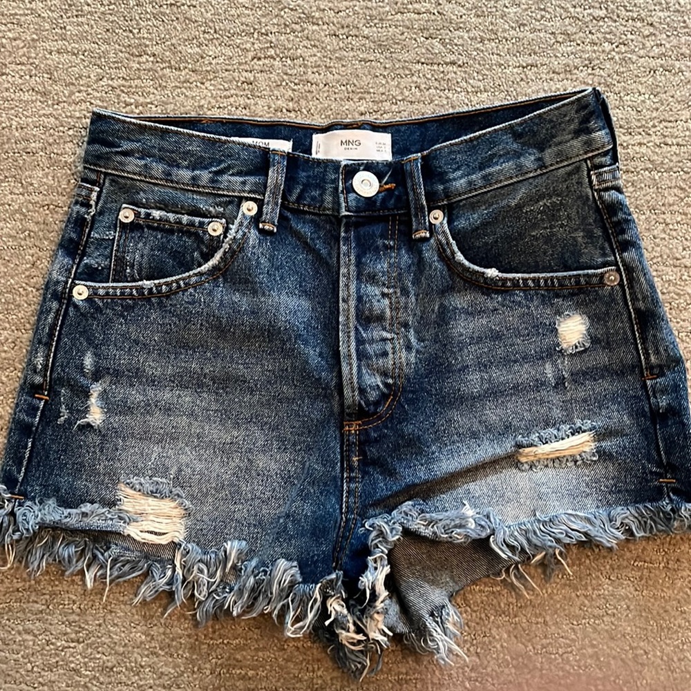 Mango denim shorts